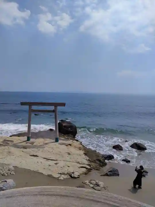 つぶてヶ浦鳥居(伊勢神宮遥拝所)(愛知県)