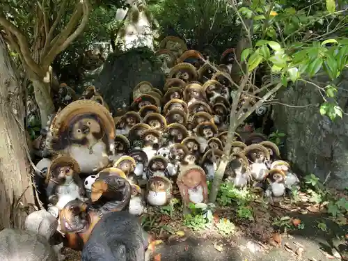 淡嶋神社の狛犬