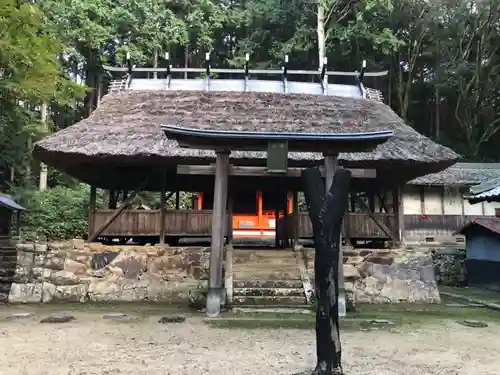 上鴨川住吉神社の本殿・本堂