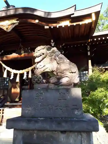 行田八幡神社の狛犬