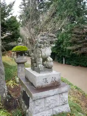 志波彦神社・鹽竈神社の狛犬