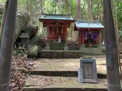 男嶽神社の末社・摂社