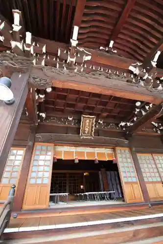 井草八幡宮の本殿・本堂