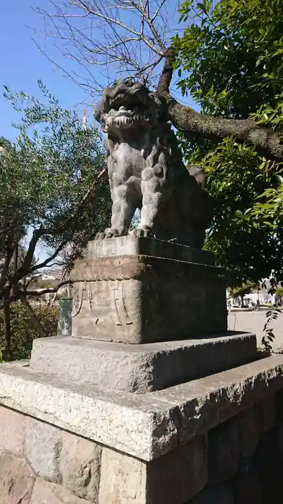 芝東照宮の狛犬