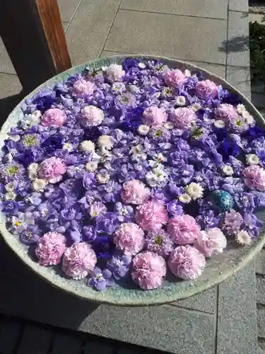 行田八幡神社の手水舎