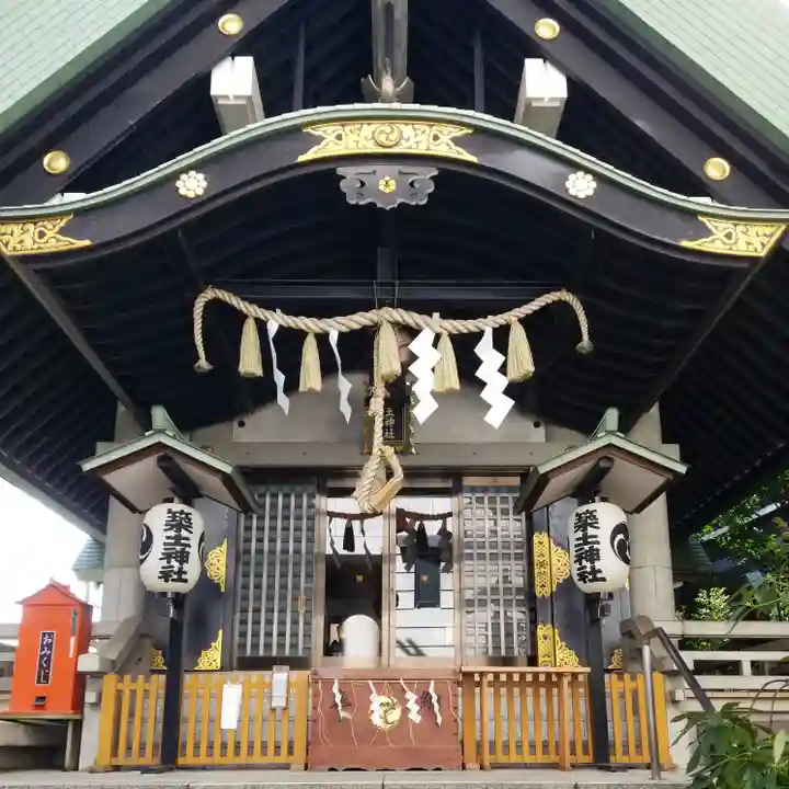 築土神社の本殿・本堂