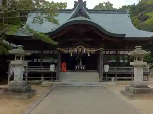 玉祖神社の本殿・本堂