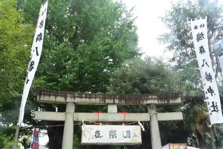 鳩森八幡神社のお祭り