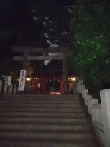 金王八幡宮の鳥居