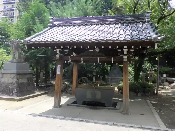 加納天満宮の手水舎