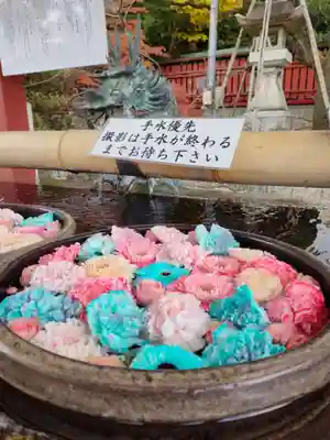 津島神社の手水舎