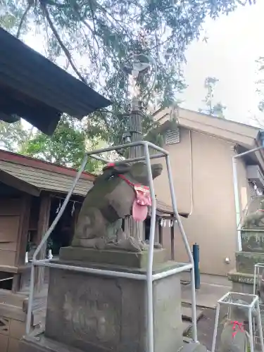 大宮前春日神社の狛犬