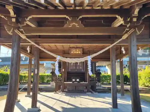 谷山護国神社の本殿