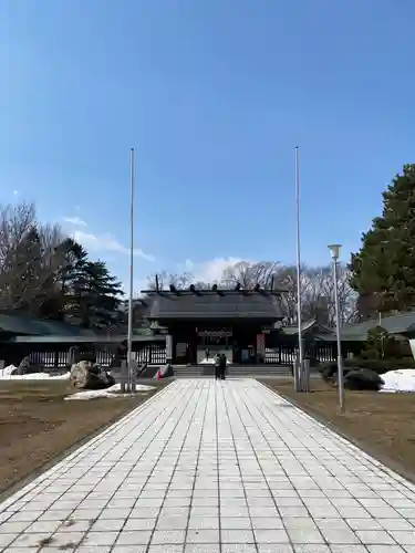 札幌護國神社の庭園