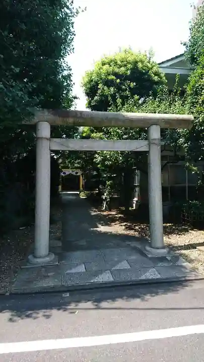 天祖神社の鳥居