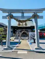 眞中神社の鳥居