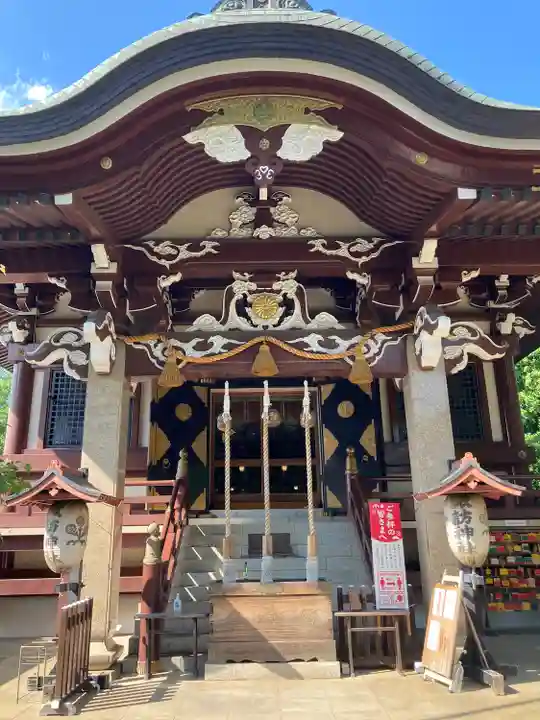 諏訪神社の本殿・本堂