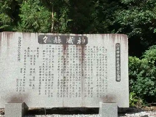 仁井田神社の歴史