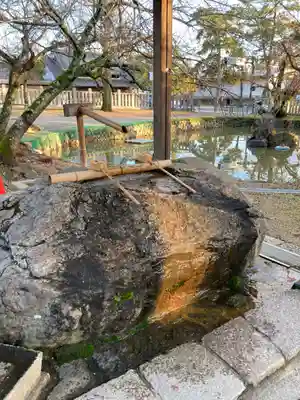 氷室神社の手水舎
