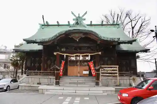 久保市乙剣宮の本殿・本堂