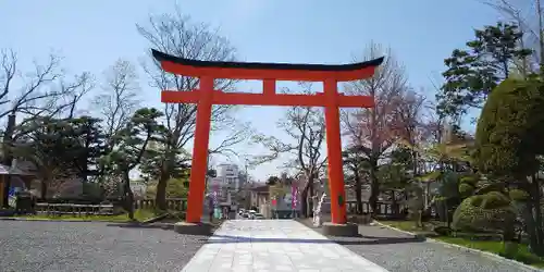 湯倉神社の鳥居