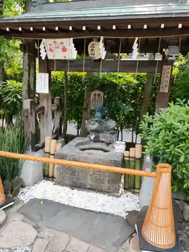 高木神社の手水舎