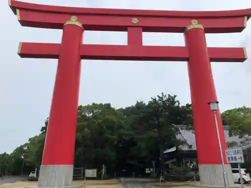 自凝島神社の鳥居