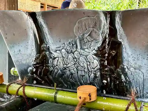 櫛田神社の手水舎