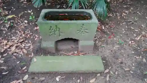 稲荷神社の手水舎
