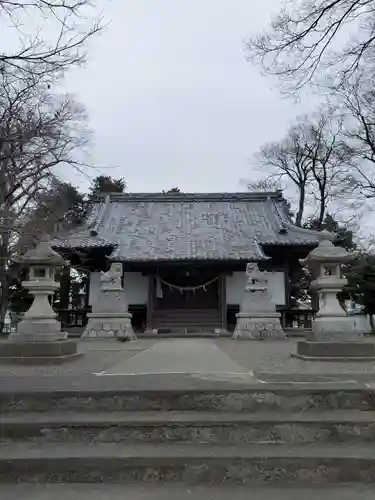 白羽神社の本殿・本堂