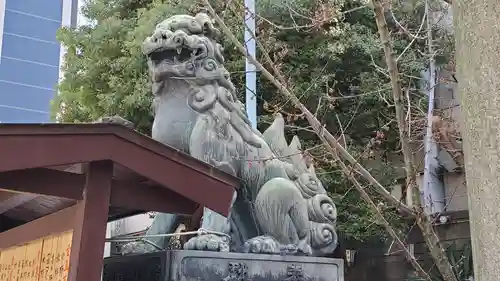 綱敷天神社の狛犬