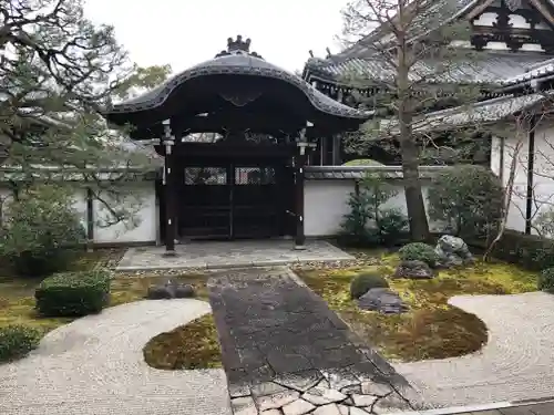 本法寺の庭園