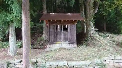 安智羅神社(松尾古城跡)の本殿・本堂