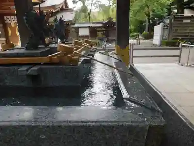 大國魂神社の手水舎