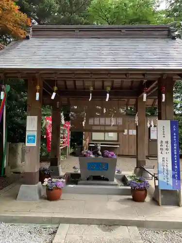 滑川神社 - 仕事と子どもの守り神の手水