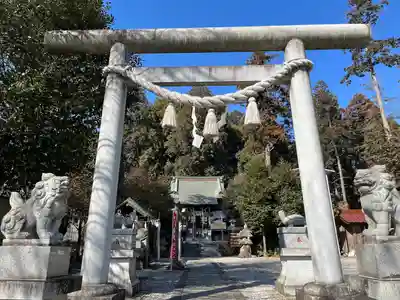 磐裂根裂神社の鳥居