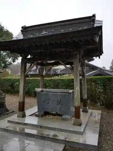 高蔵寺の手水舎