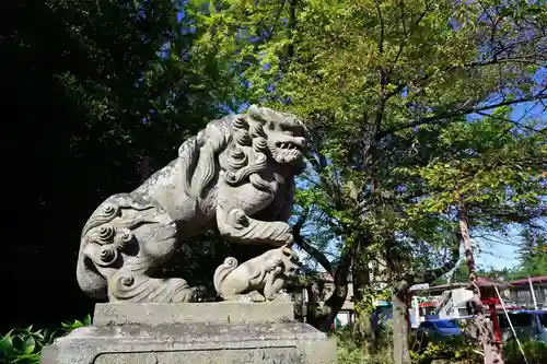 神炊館神社 ⁂奥州須賀川総鎮守⁂の狛犬