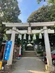 太子堂八幡神社の鳥居