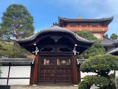 本法寺の山門・神門