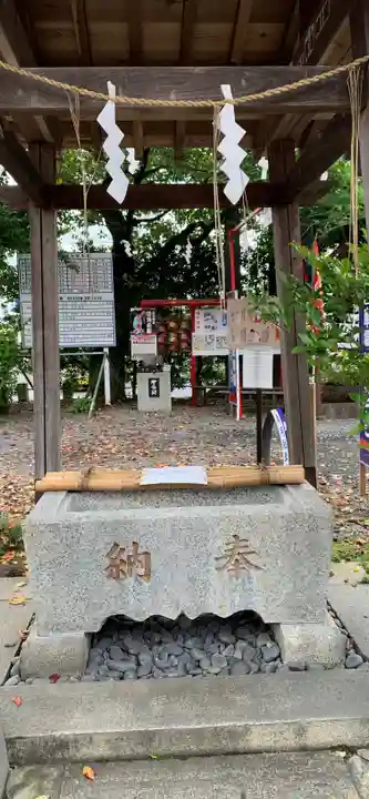 鹿島神社の手水舎