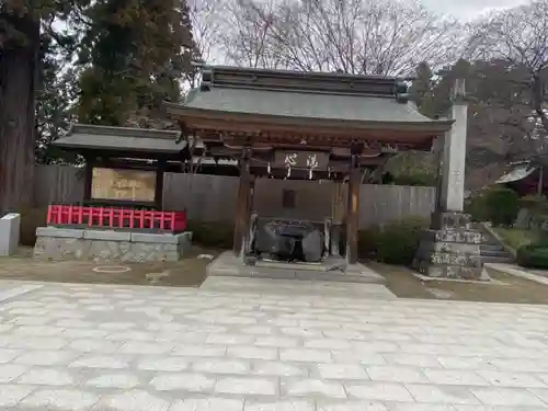 盛岡八幡宮の手水