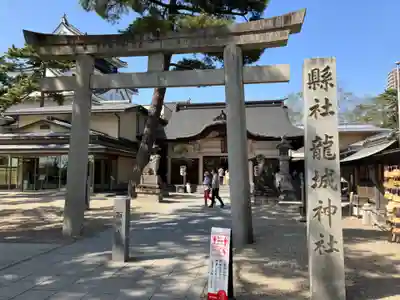 龍城神社の鳥居