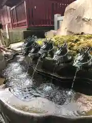 箱根神社の手水