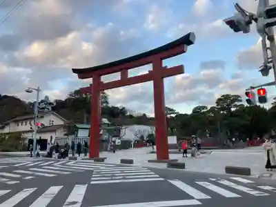 鶴岡八幡宮の鳥居