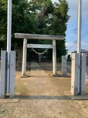 梁香取神社の鳥居