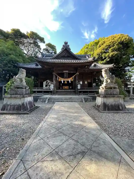 老津神社の本殿・本堂