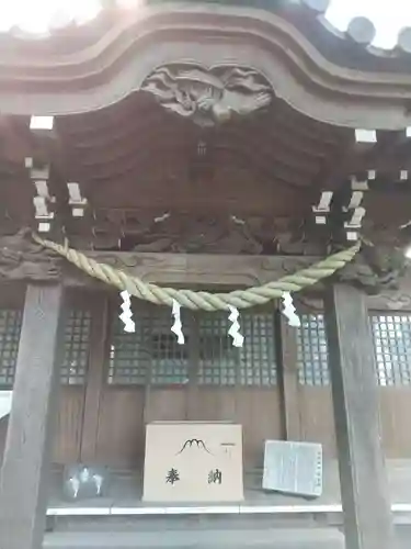 浅間神社の本殿