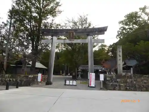 闘鶏神社の鳥居