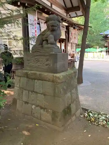 小平神明宮の狛犬